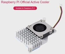 NEW Official Raspberry Pi 5 Active Cooler (SC1148) Heatsink Fan