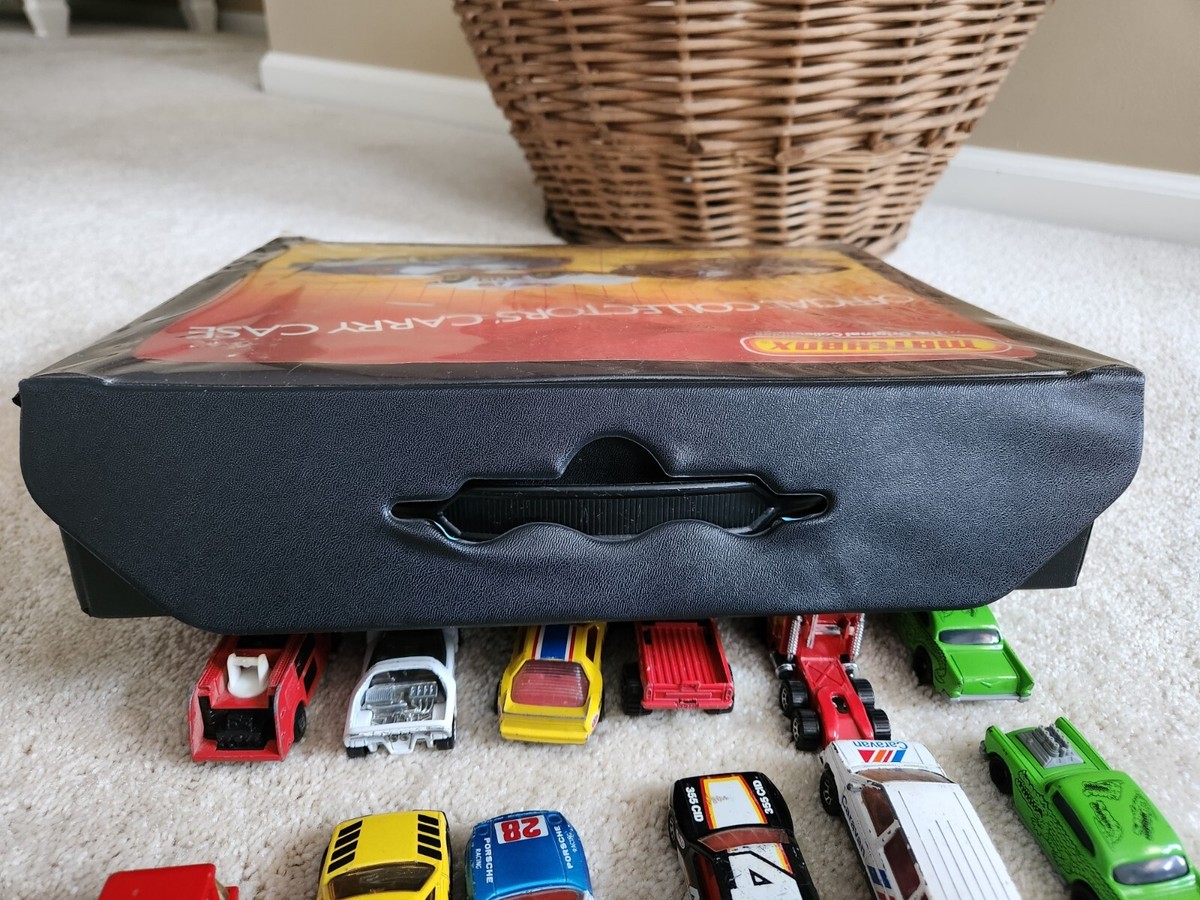 1983 MATCHBOX Official Collectors Carry Case Unbroken Blue 1983 MATCHBOX Official Collectors Carry Case Unbroken Blue