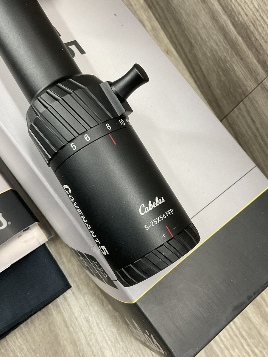 Cabelas Covenant5 5-25X 56 FFP Rifle Scope | eBay