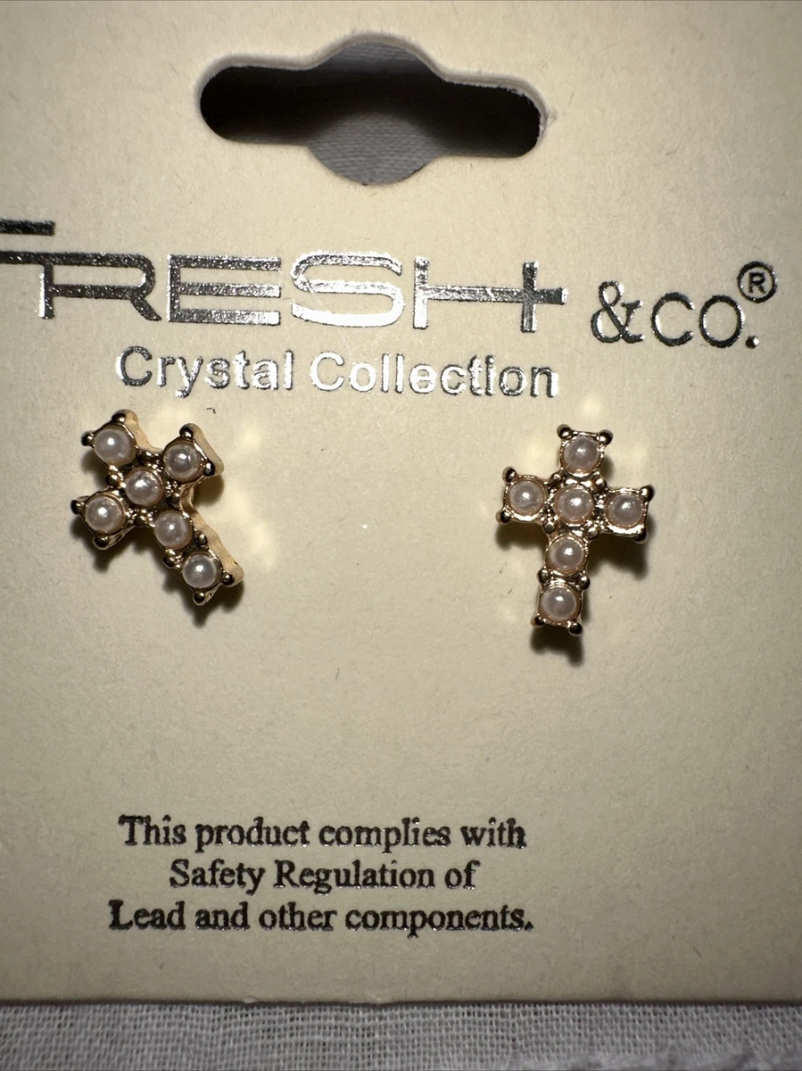 Crystal on sale collection earrings