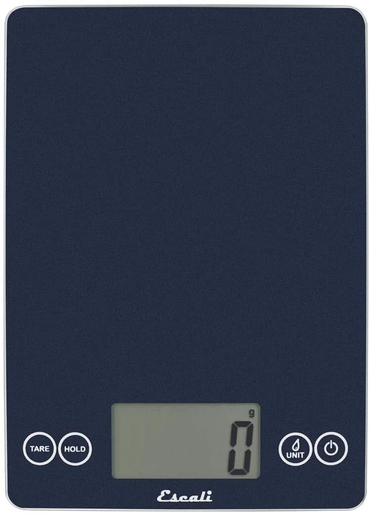 Escali 157BM Arti Glass Kitchen Digital LCD Display, Blue Mirage
