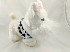 Bella Beau White Dog Plush Puppy 7 Inch Hauck Toys Stuffed Animal toy