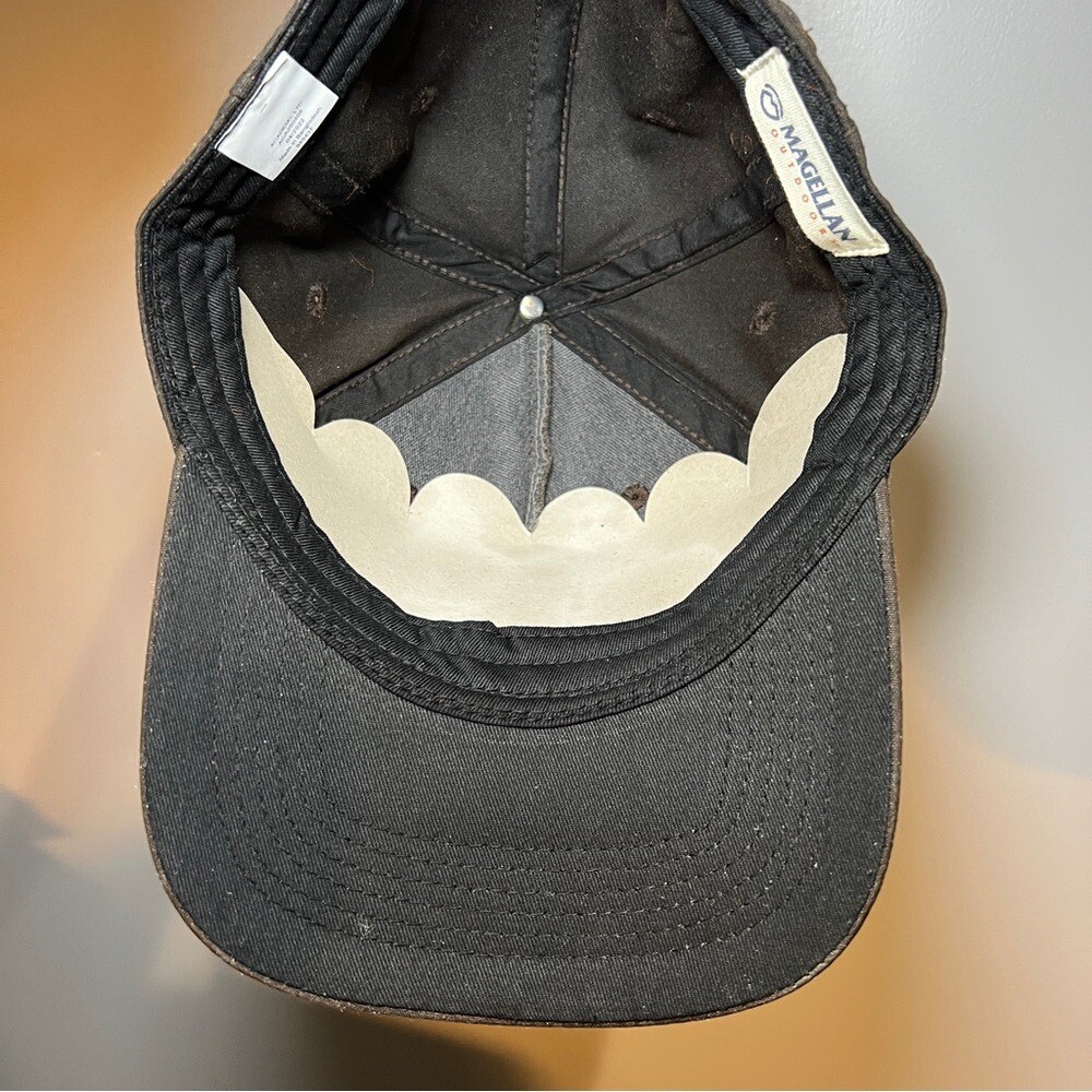 Magellan Outdoors & Shiner Bock Black/Brown Hat Adjustable Cap NWT