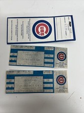 1994 MICHAEL JORDAN - White Sox/Cubs FULL Game Ticket - Set Of Two Unused