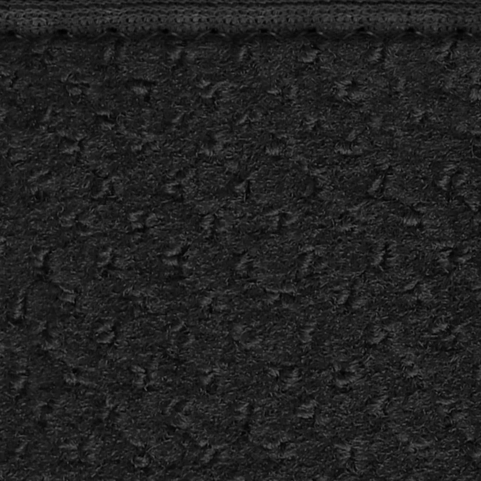 SKID-RESISTANT RUG living area carpet kitchen floor mat BLACK - Image 2 of 4
