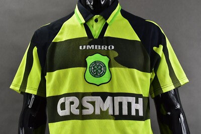 Celtic FC Umbro シャツ Celtic Umbro Vintage 1996/97 Away Y2k Football Shirt Soccer