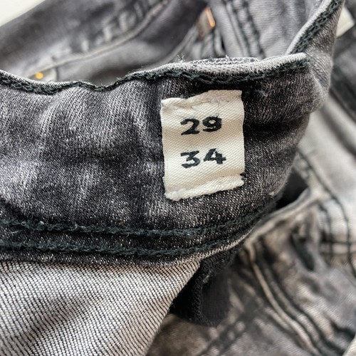 Jack&Jones Glenn Gris Corte Slim Elástico Vaqueros Talla W29 L34 - Imagen 7 de 16