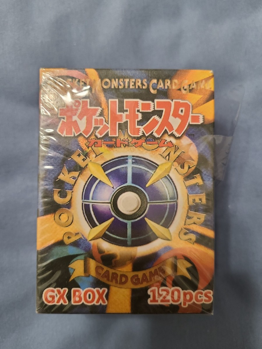 Pocket Monsters Card Game Gx Box 120pcs ART/ NOT REAL Cards