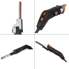 Power Tools 1/2 x 18 Detailing File Mini Belt Sander Variable Speed Tight Spaces