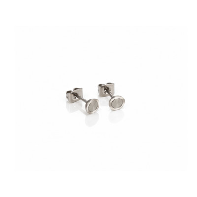 Boccia Schmuck Ohrstecker paar Titan Titan Ø 6 mm 0541-01