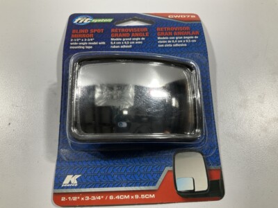 K Source CW072 Wide Angle Blind Spot Mirror - 2-1/2'' X 3-3/4''