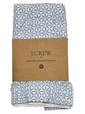 NWT J CREW Boxer Underwear Sz S-M-L-XL Blue White 11