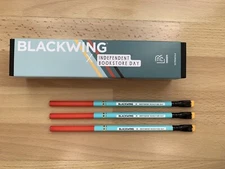 3 Blackwing Independent Bookstore Day Pencils WITH Box (2021 Release)