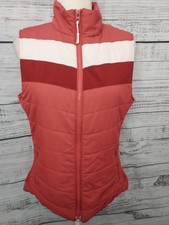Horseware Blake Light Padded Gilet Woman Size 8 Pink Vest Equestrian Zip Pockets