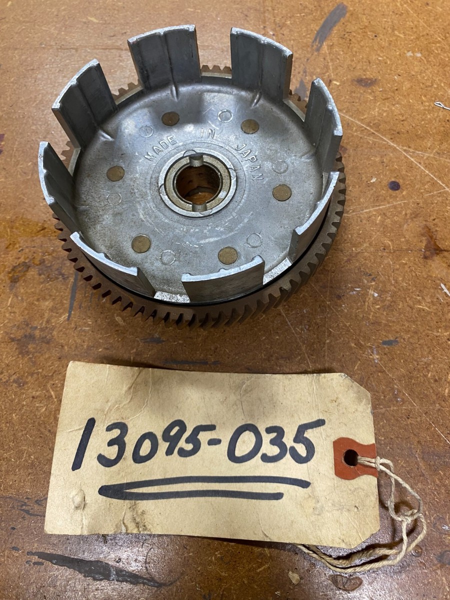 NOS KAWASAKI OEM MC1 KD80 KD100 G3SS G4TR G5 CLUTCH BASKET 13095