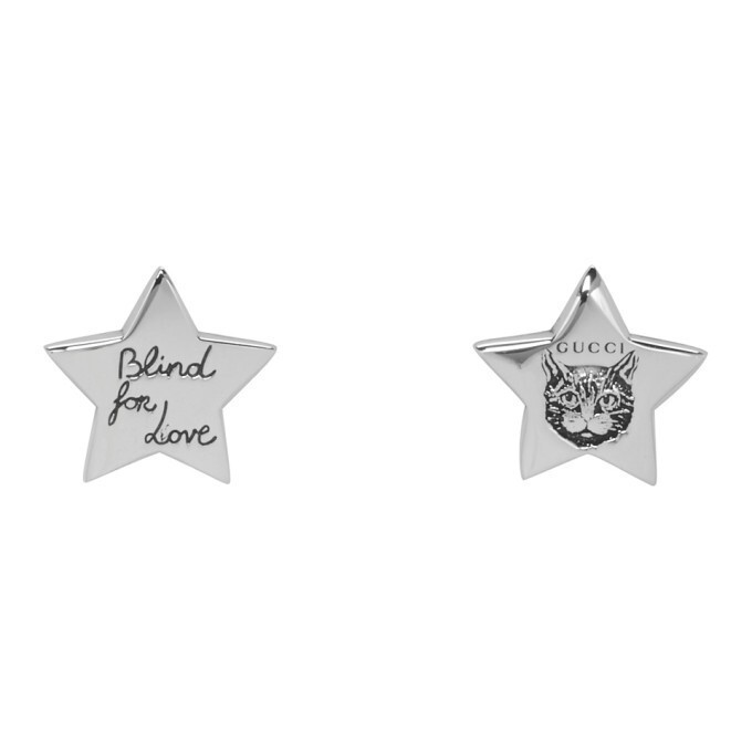 GUCCI グッチ Blind For Love Stud Earring