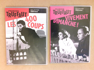 SET 2 DVD TRÜFFEL / LEBHAFTER SONNTAG + DIE 400 SCHLÄGE / TOP ZUSTAND