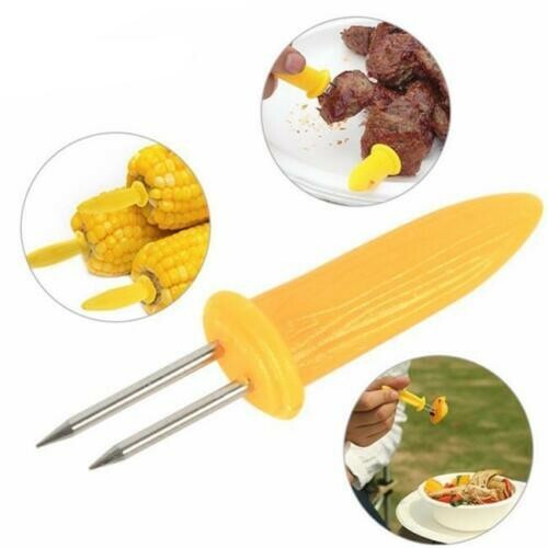20 Pack Stainless Steel Corn Holders Corn on The Cob Skewers for BBQ Corn Holder eBay