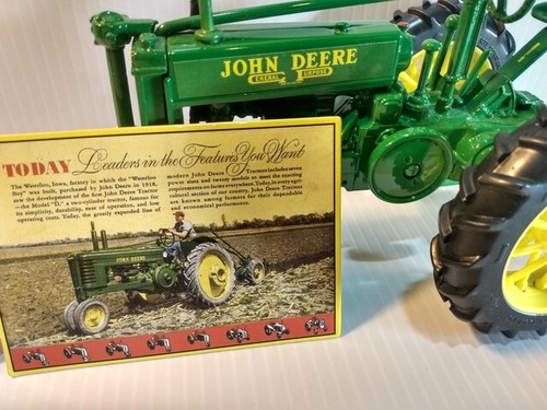 Tractor de juguete diecast de metal a escala 1:16 John Deere modelo nuevo - 2840sf - Imagen 10 de 12