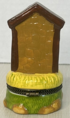 Hinged Trinket Box Nativity Scene With Gold Frankincense And Myrrh 3.5x2” - Picture 3 of 7