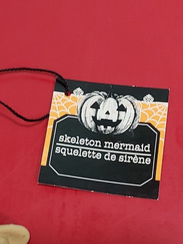 4 - Meerjungfrau Skelett 14 Zoll hängende Knochen Gothic Halloween Spukhaus Friedhof - Bild 4 von 5
