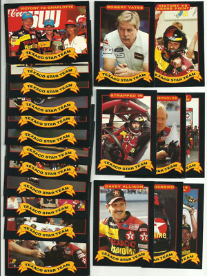 1992 Maxx Race Cards Texaco All Star Team Complete Set 20/20 Nascar $RARE$ L@@K!