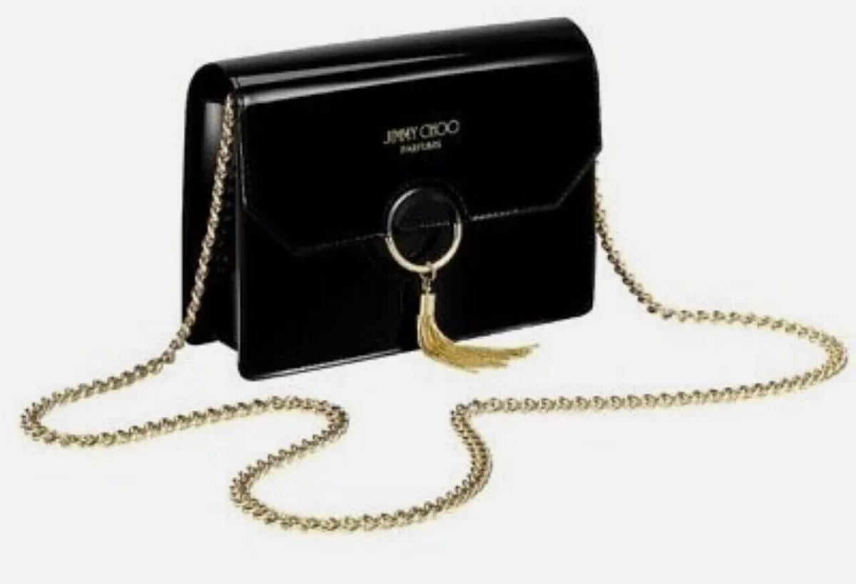 Golden Wedding Shiny Shoulder Chain Metal Evening Clutch Bag For