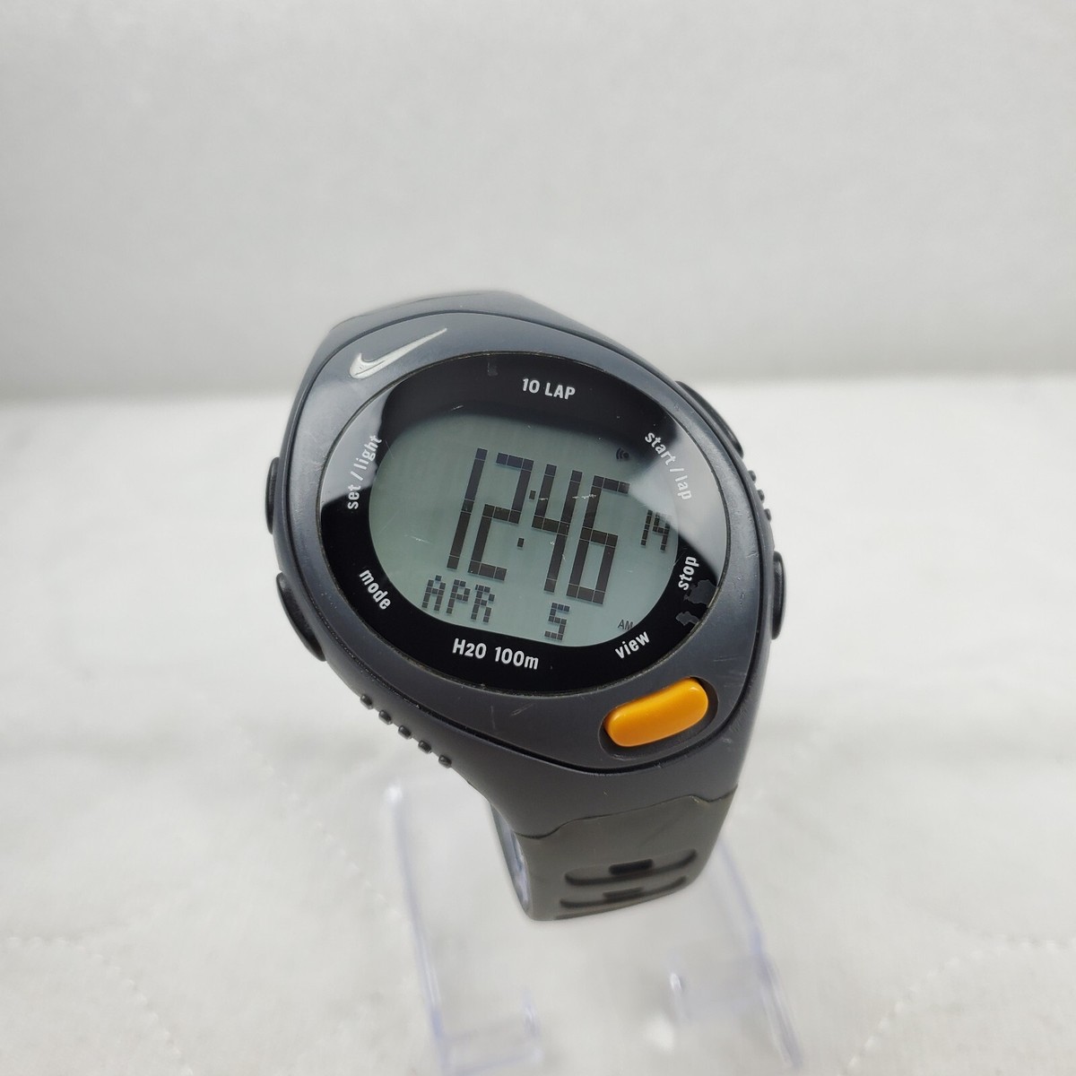 NIKE BOWERMAN TRIAX 879 SPORTS 10 LAP ALARM CHRONO MEN'S