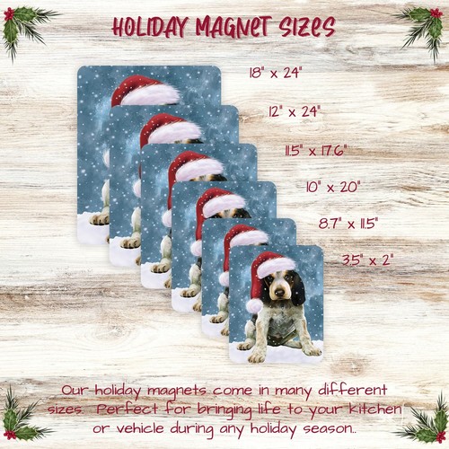 Bluetick Coonhound Dog Magnet for Refrigerator and Dishwasher Christmas NWT - Picture 5 of 5
