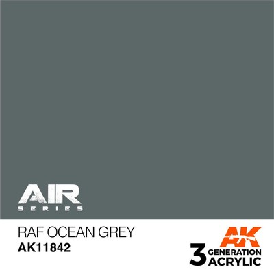 AK INTERACTIVE 11842 - Acrylic paint RAF Ocean Grey 17ml