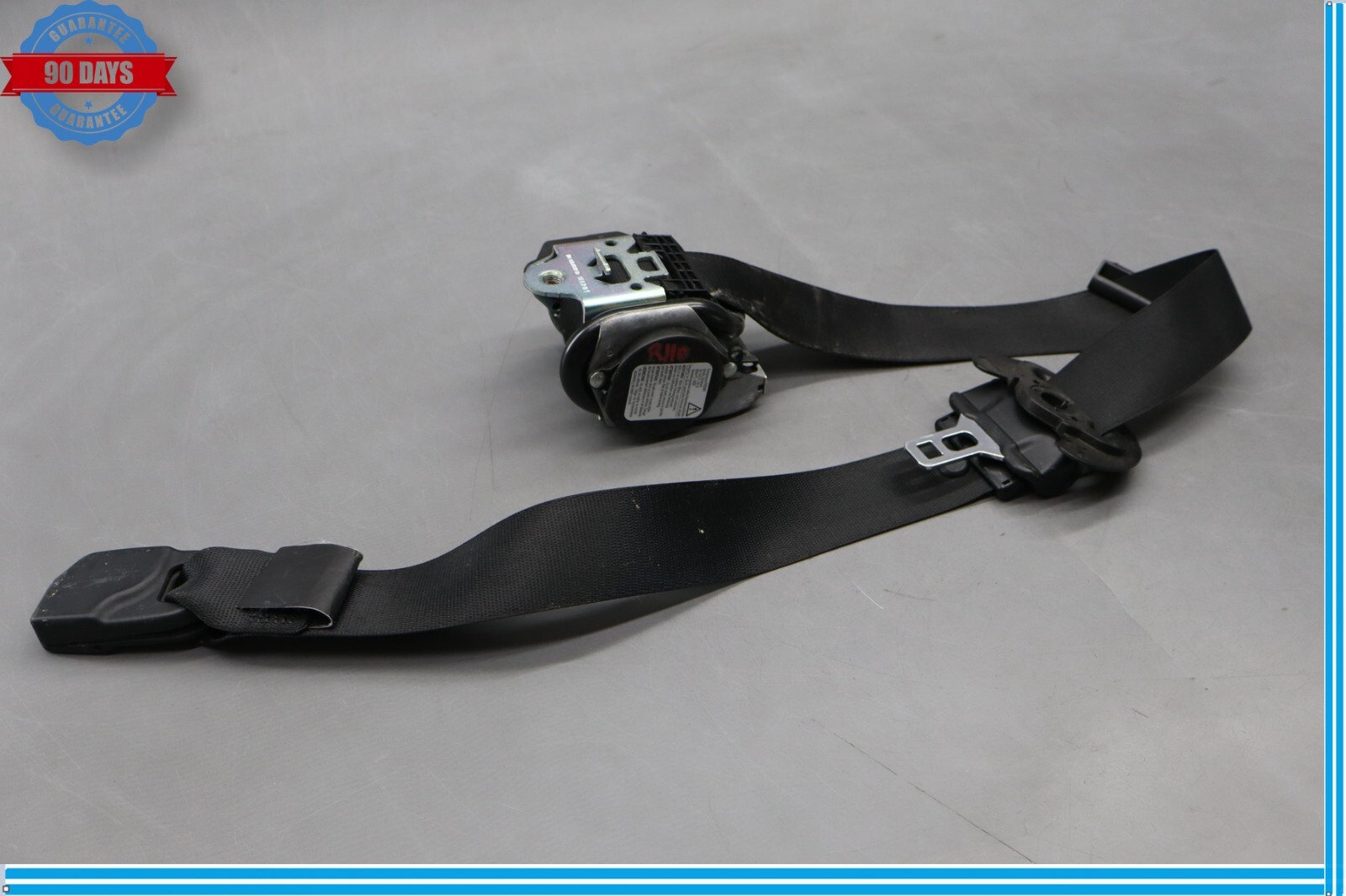 14-22 Maserati Ghibli M157 Front Right Passenger Side Seat Belt Black Oem