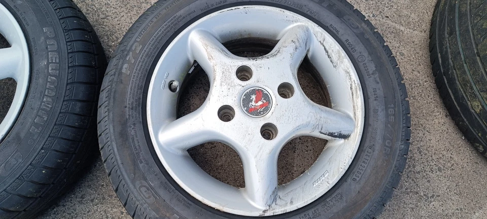 King 165/70 R13 5,5x13 ET38 LK 4x108 Sommerreifen KBA42823 Räder - Bild 4 von 4