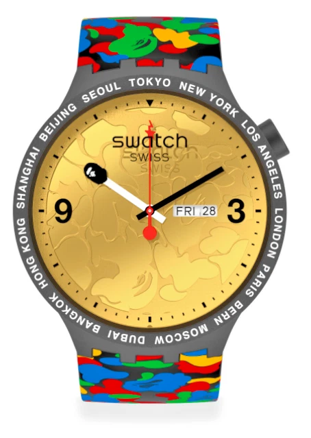 Swatch bape best sale release
