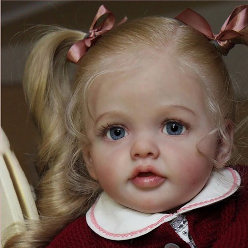 27in Blank Reborn Doll Kit Unpainted Toddler Baby Doll Mold Full Limbs Doll DIY - Picture 5 of 5