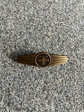 Bundeswehr Marine Abzeichen/ Metall Tätigkeit Unterwasserwaffen, (bronzefarbig)