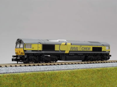 N Scale Kato Lemke K10814 EMD Class 66 Rail4Chem #66020 Diesel