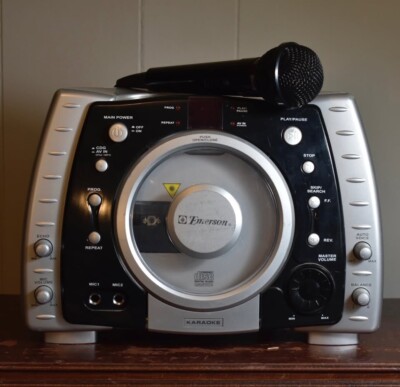 Emerson Karaoke Machine - Quality Sound, Includes 1 Microphone, Fully Functional