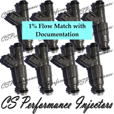 1% Flow Match Bosch Fuel Injectors 0280156048 for 01-02 Ford Lincoln Merc 4.6 V8
