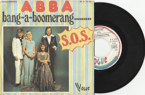 SP-ABBA-BANG A BOOMERANG-VOGUE-FRENCH - Imagen 1 de 2