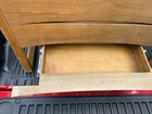 American Mid-Century Curved Front oak Wood Dresser Pair 1960 MCM Rare — photo 9