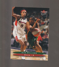 rita williams 2003 ultra wnba base,uconn,ncaa,norwalk,seattle storm,card # 44