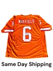 Baker Mayfield Signed Autographed Tampa Bay Bucs Throwback Creamsicle Jersey JSA