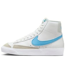 SIZE 5.5Y WMNS 7 Nike Blazer Mid 77 Shoe 'Summit White Aquarius Blue' DA4086-114