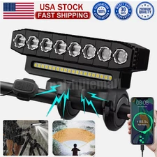 Super Bright Bicycle Front Headlight LED Bike Light USB Rechargeable Waterproof