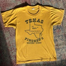 Vintage 1960s Western Souvenir T-Shirt Single Stitch