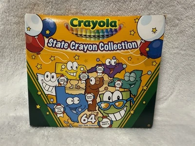 CRAYOLA STATE CRAYON COLLECTION 64 COUNT CRAYONS LIMITED EDITION - Image 1 of 4