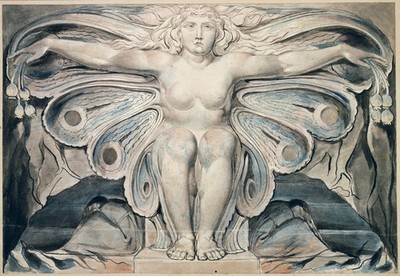 William Blake - Illustrationen zu Robert Blairs Grab komponiert 1805 18 Professio