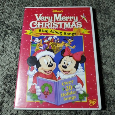 Disney's Very Merry Christmas Sing Along Songs DVD 2002 Holiday