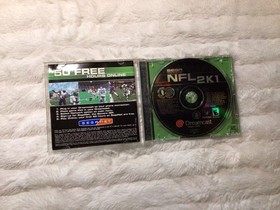 SEGA NFL 2K1 Sega Dreamcast Online Play NTSC-U/C E-Everyone Sports 2000