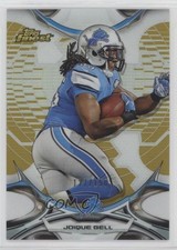 2015 Topps Finest Gold Refractor 127/150 Joique Bell #104 ii1